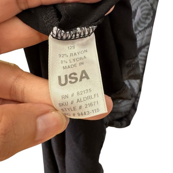 Fresh Produce Printed Maxi Tank Summer Dress Size Lg Black Gray Casual Longline - Picture 5 of 11